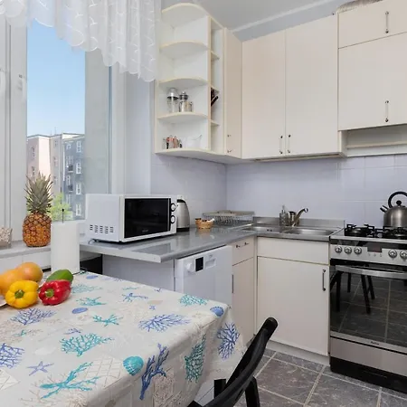 Apartament Family With Balcony In 1 Km To The Beach By Renters *